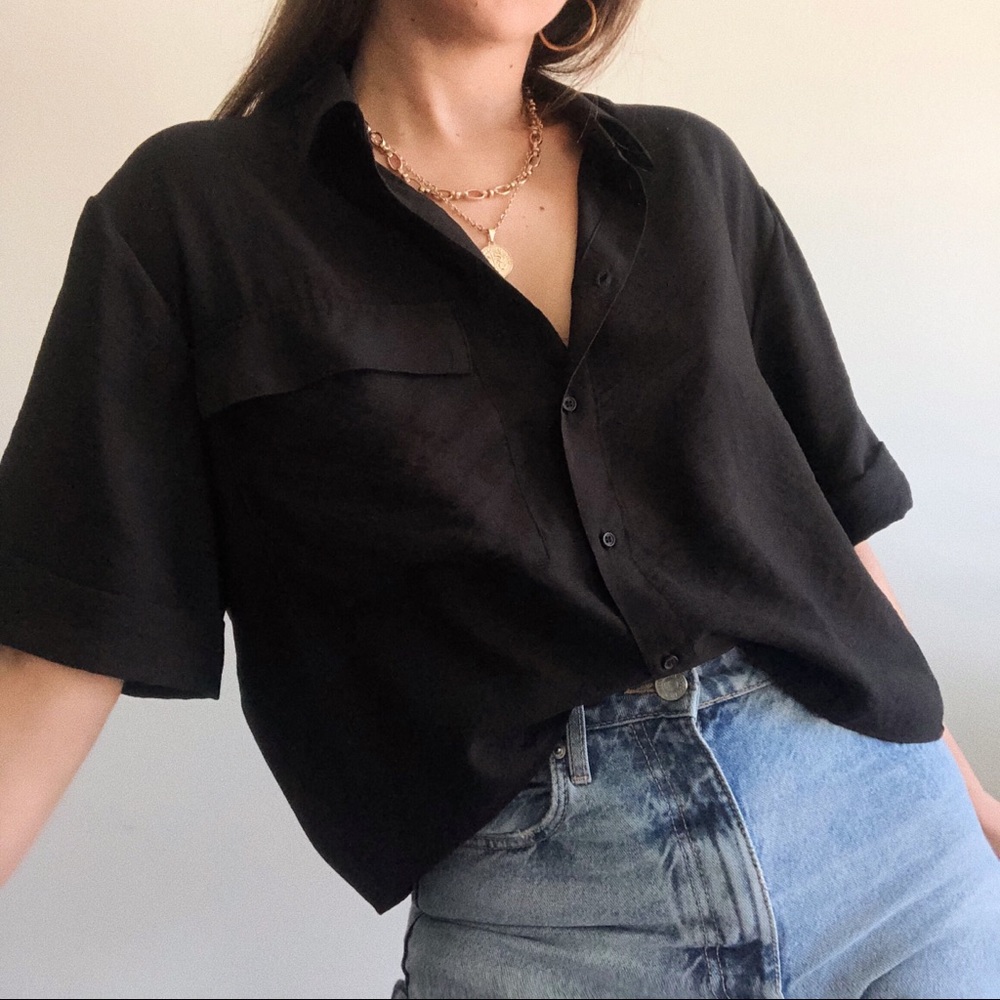 LAST L —Relaxed button up shirt - Picture 7 of 7
